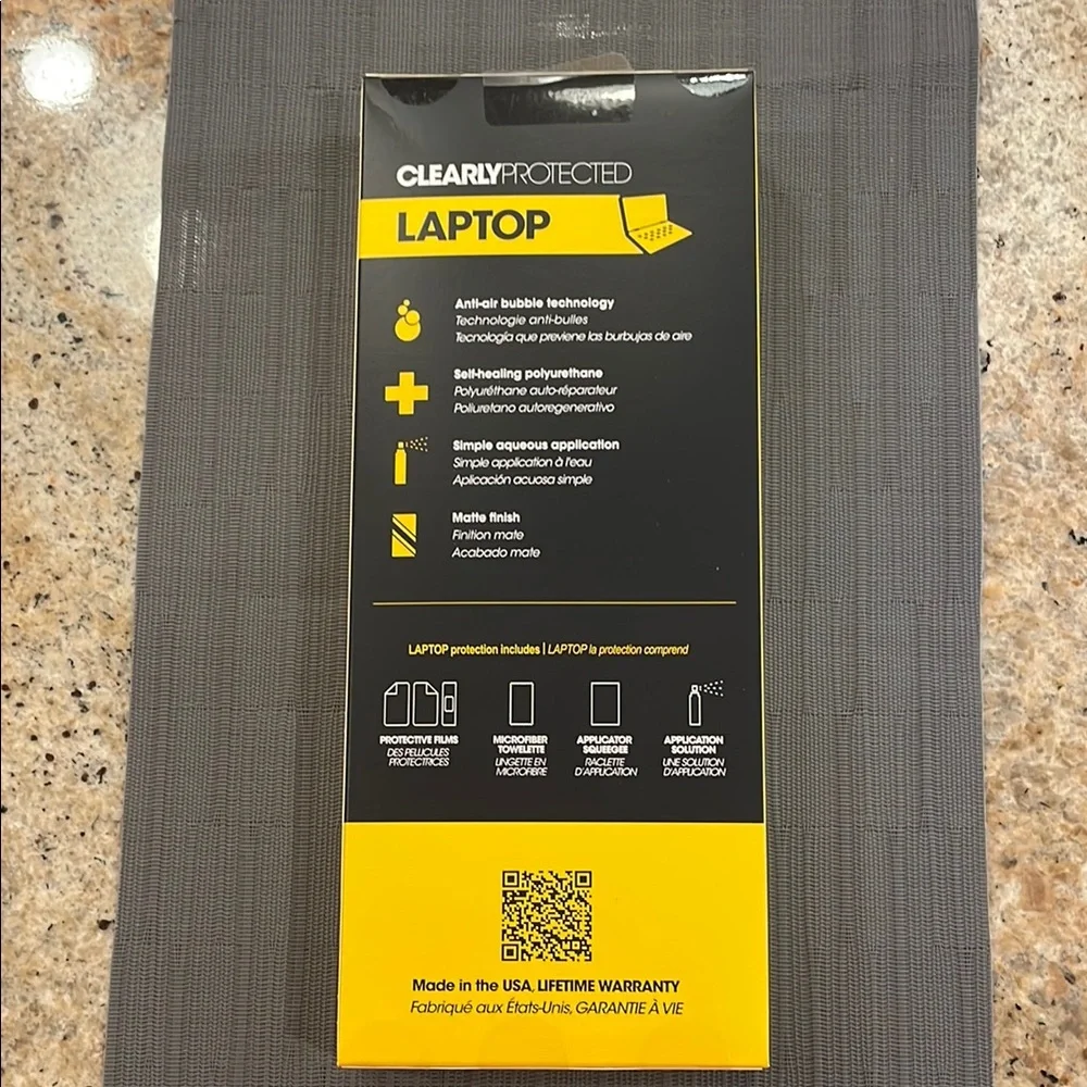NIB OtterBox Clearly Protected MacBook Pro 13” Laptop Protector Film Cover